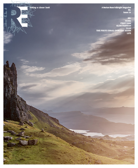 countryside grass rock and clouds