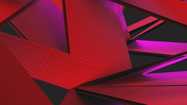 Red zigzag