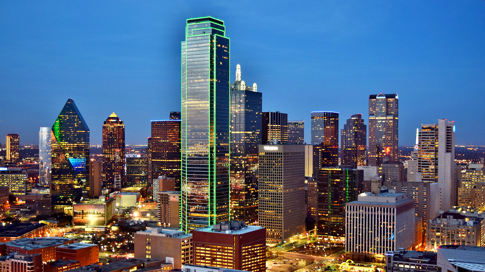 Dallas skyline
