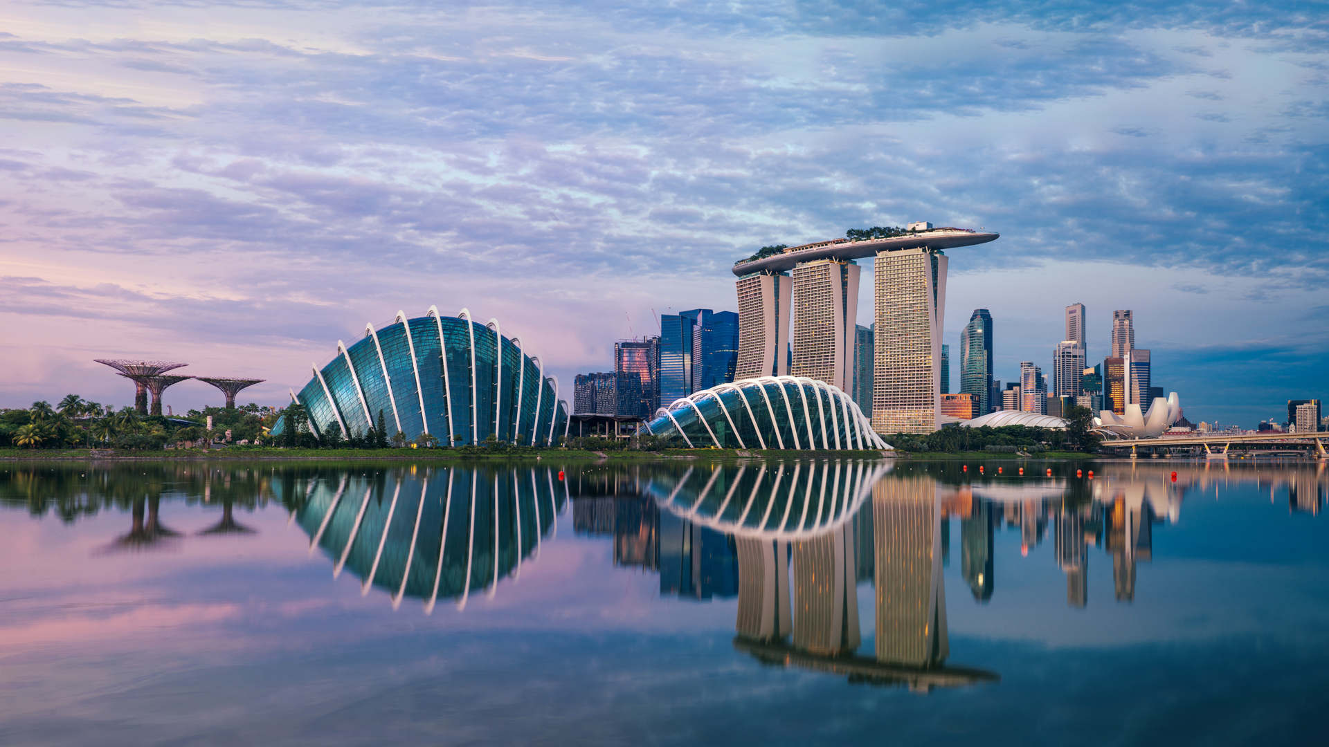 Singapore skyline