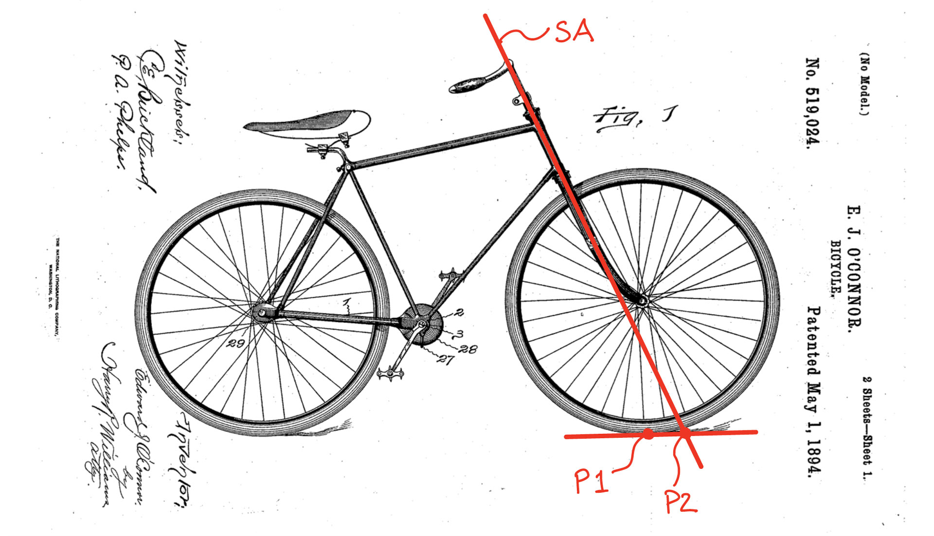 bicycle illustration 