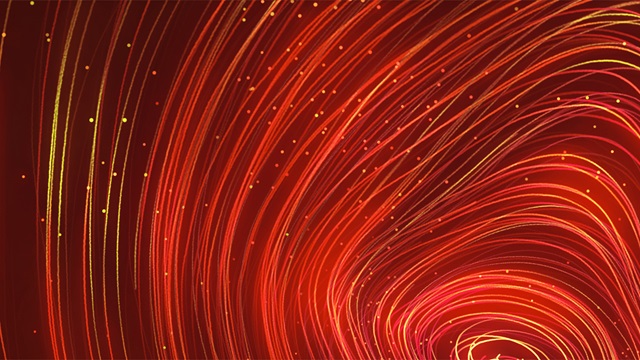 Red yellow sparks