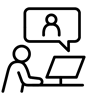 the location requires good connectivity, an internet service fast enough to support viable video