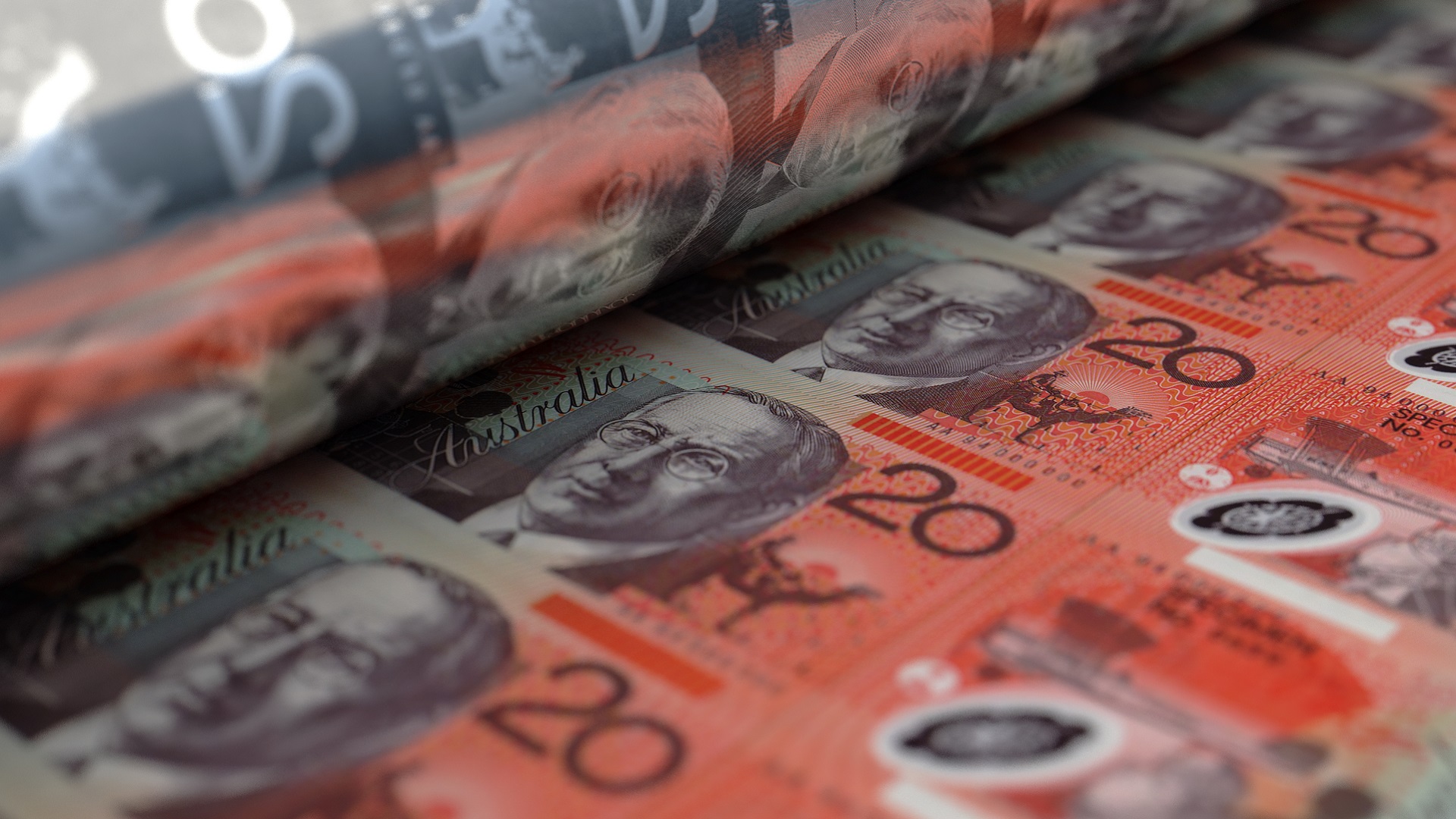 Australia $20 currency notes