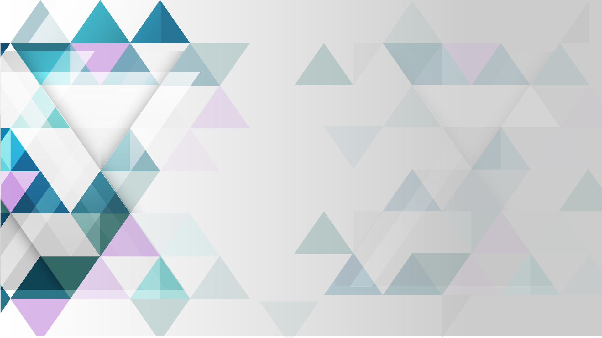 Multicolored triangles