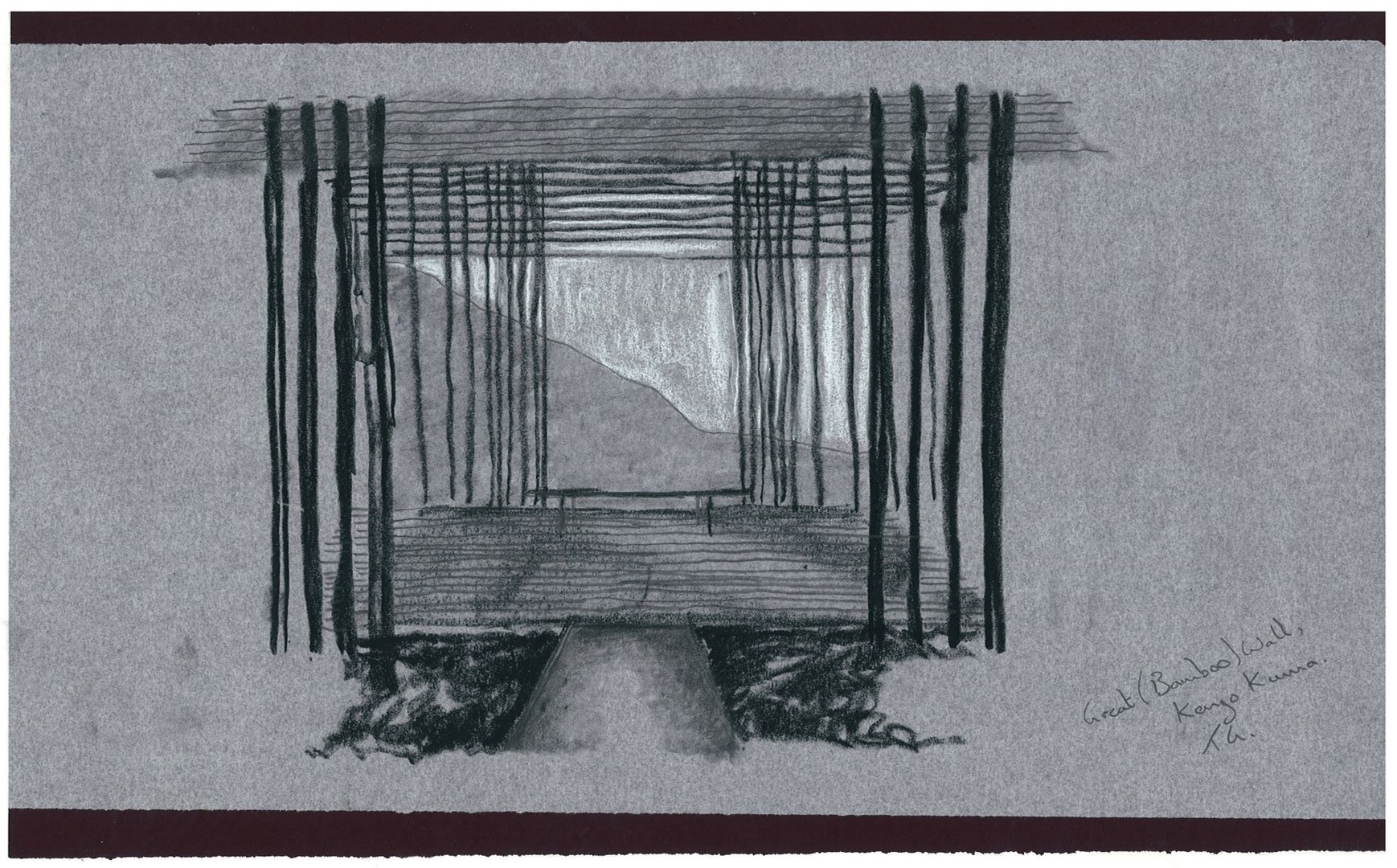 Kengo Kuma's Great Bamboo Wall