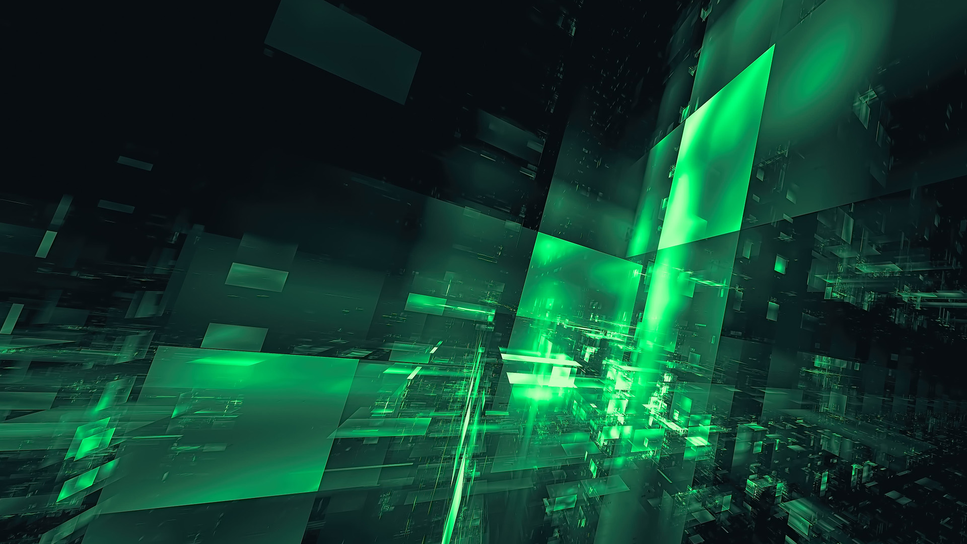 Green squares
