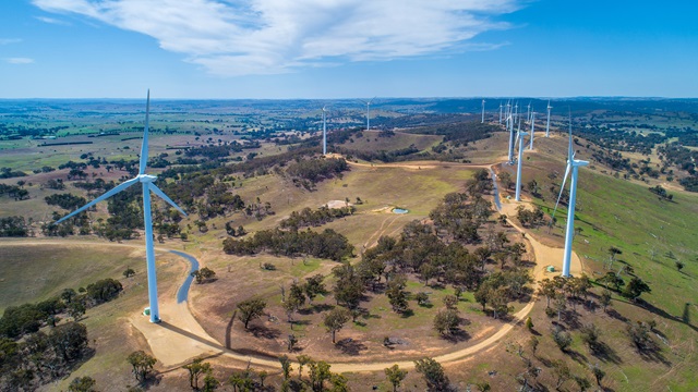 Aerial-landscape-of-wind-turbines-farm