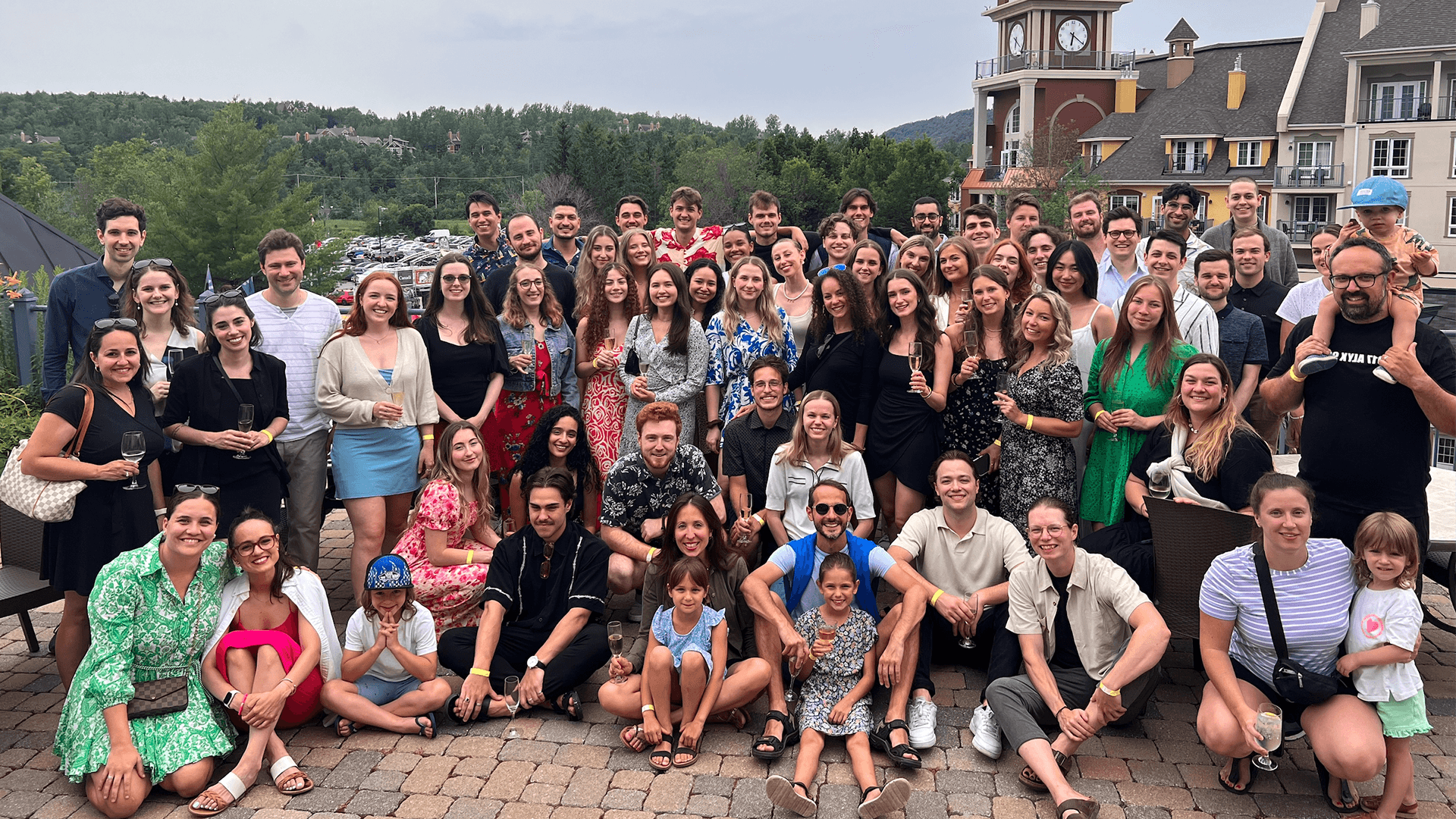 Photo of a group of students