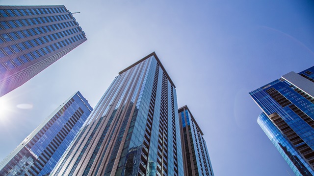 City street views of Montreal in Canada