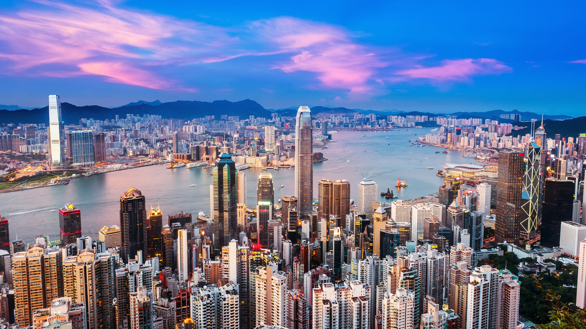 Hong Kong skyline