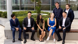 Group outside of office