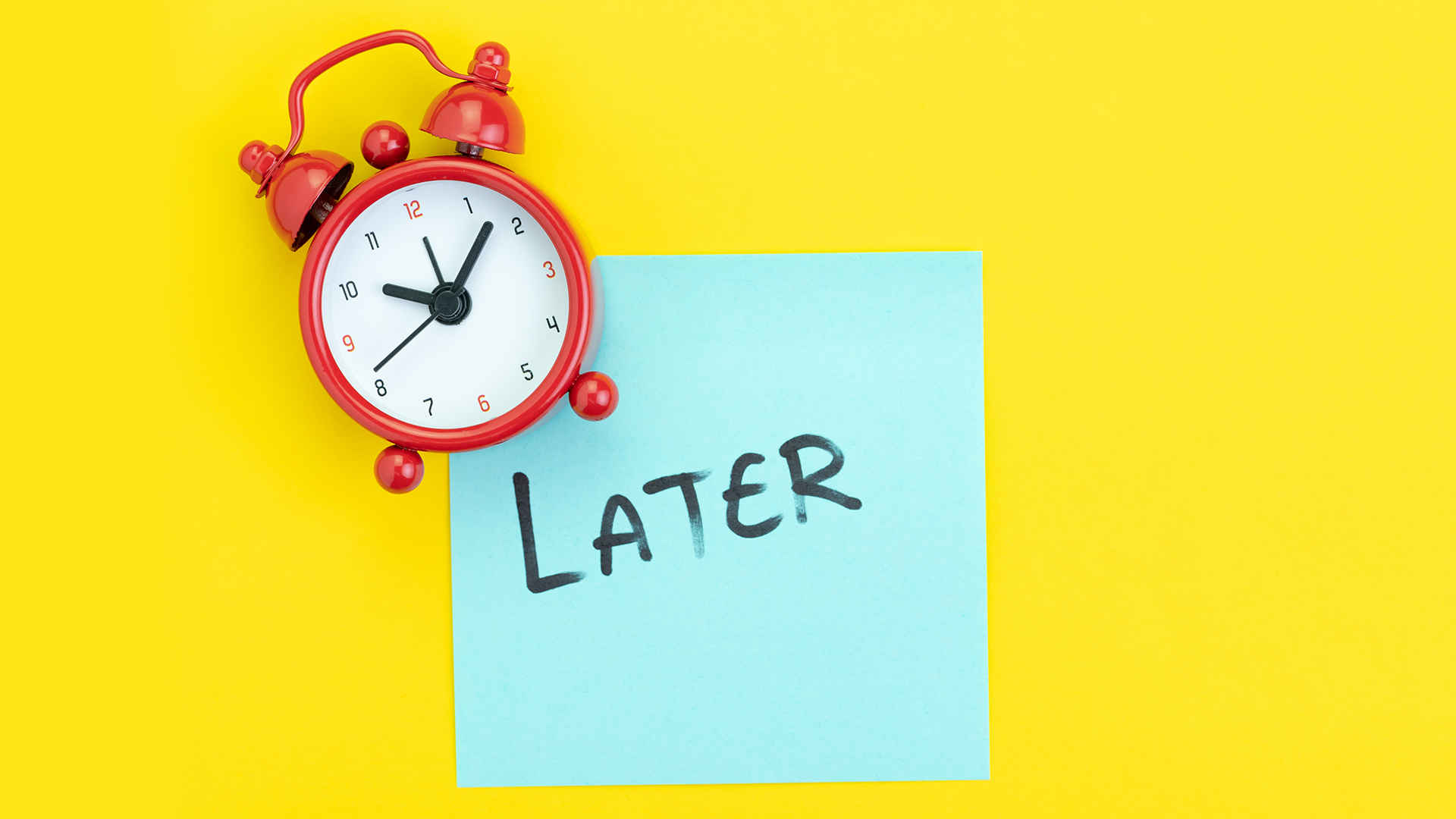 Overcoming procrastination