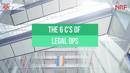 The 6 C's of Legal Ops