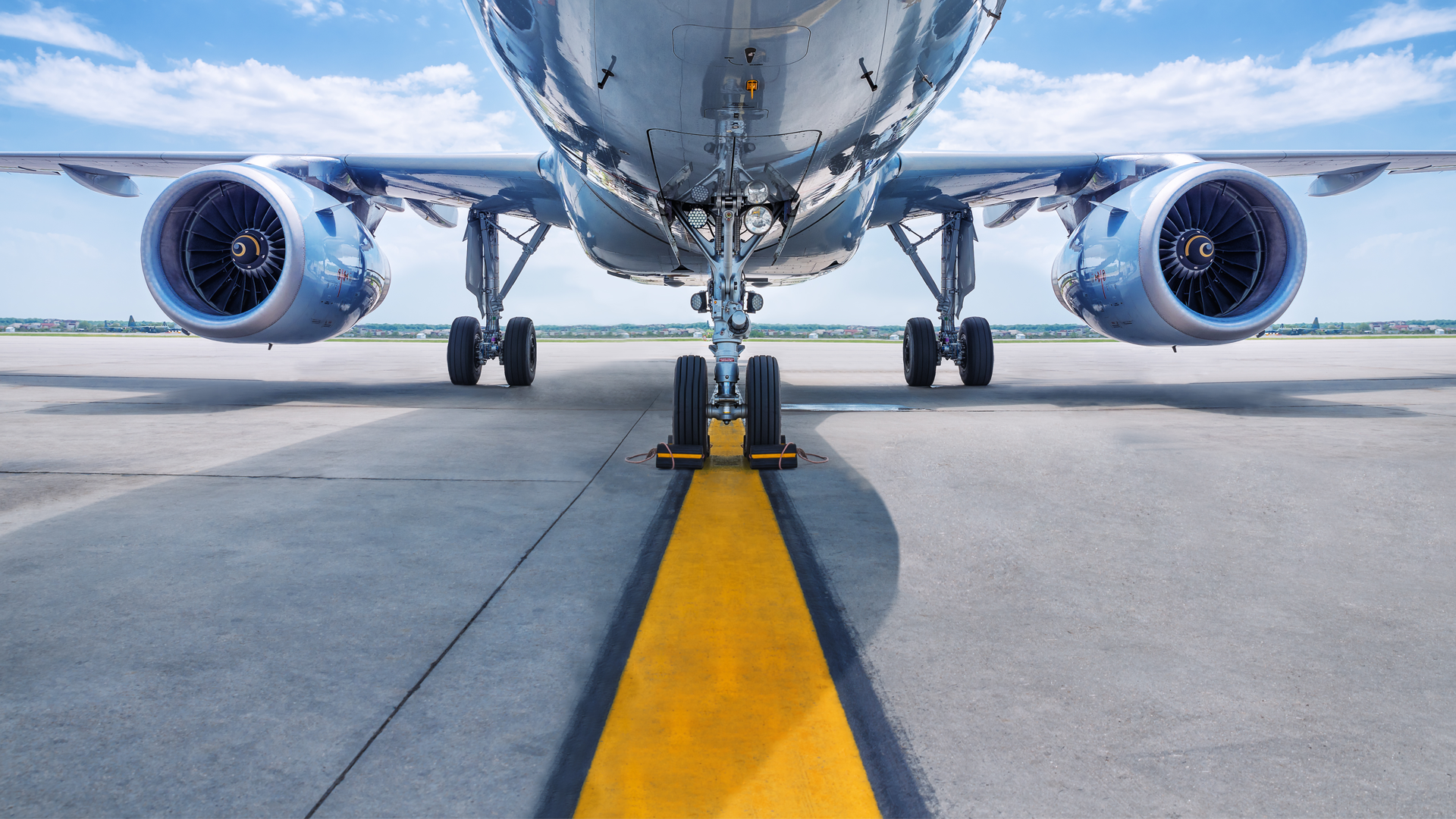 Airplane on tarmac