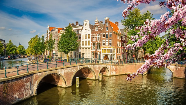 Amsterdam skyline