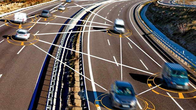 Autonomous vehicles and self-driving concept