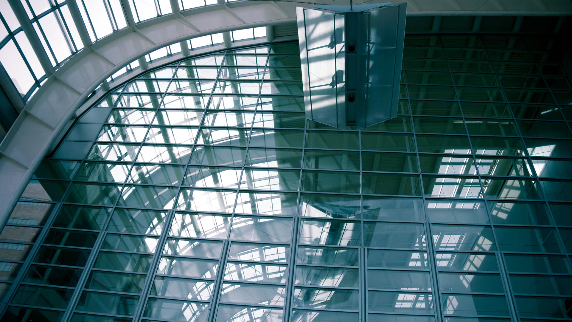 Ceiling of a building