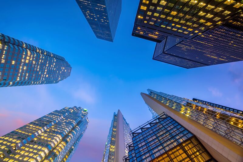 Building-blue-dark-sky