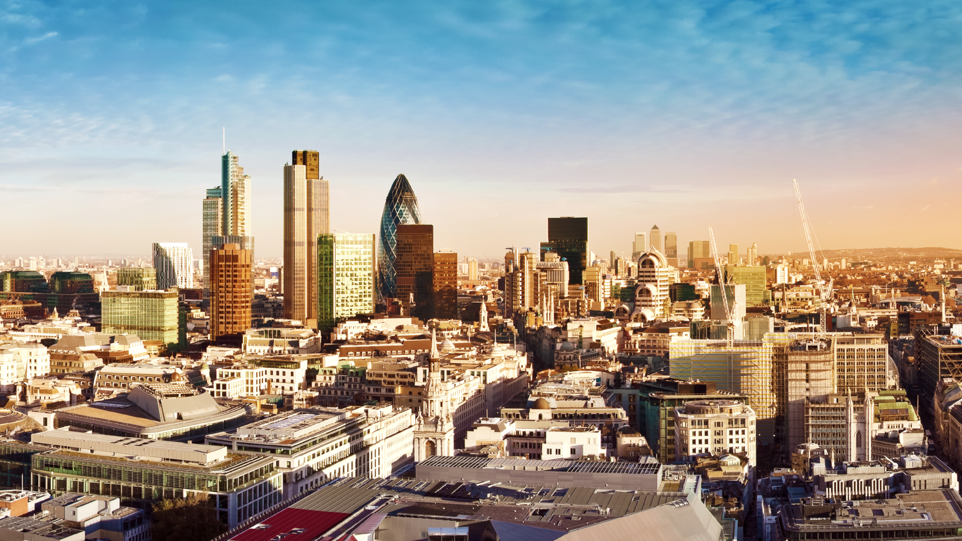 City of London the leading centres of global finance