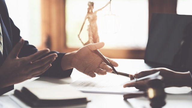hands and documents