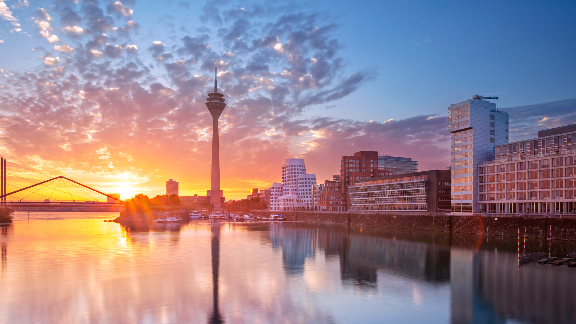 Dusseldorf evening