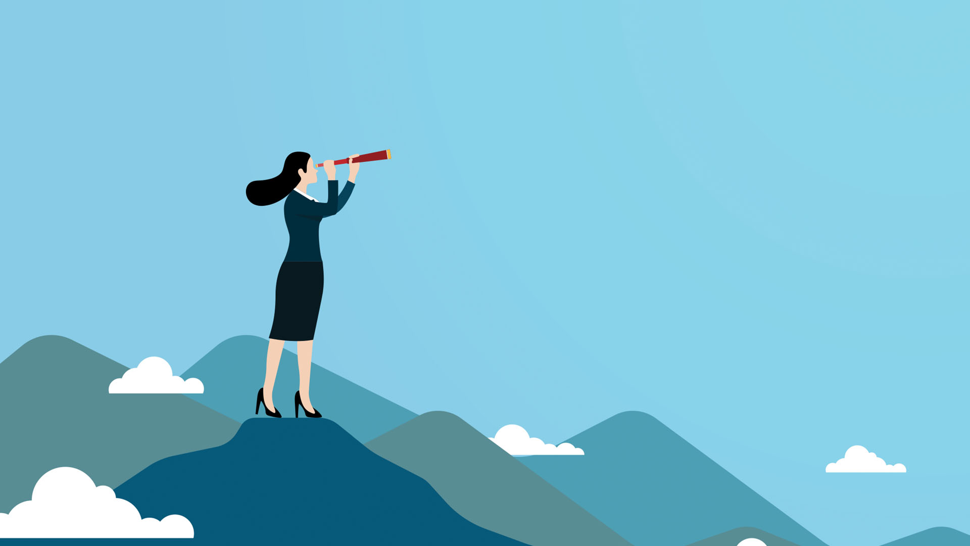 Employement-labor-australia-telescope-woman-mountains