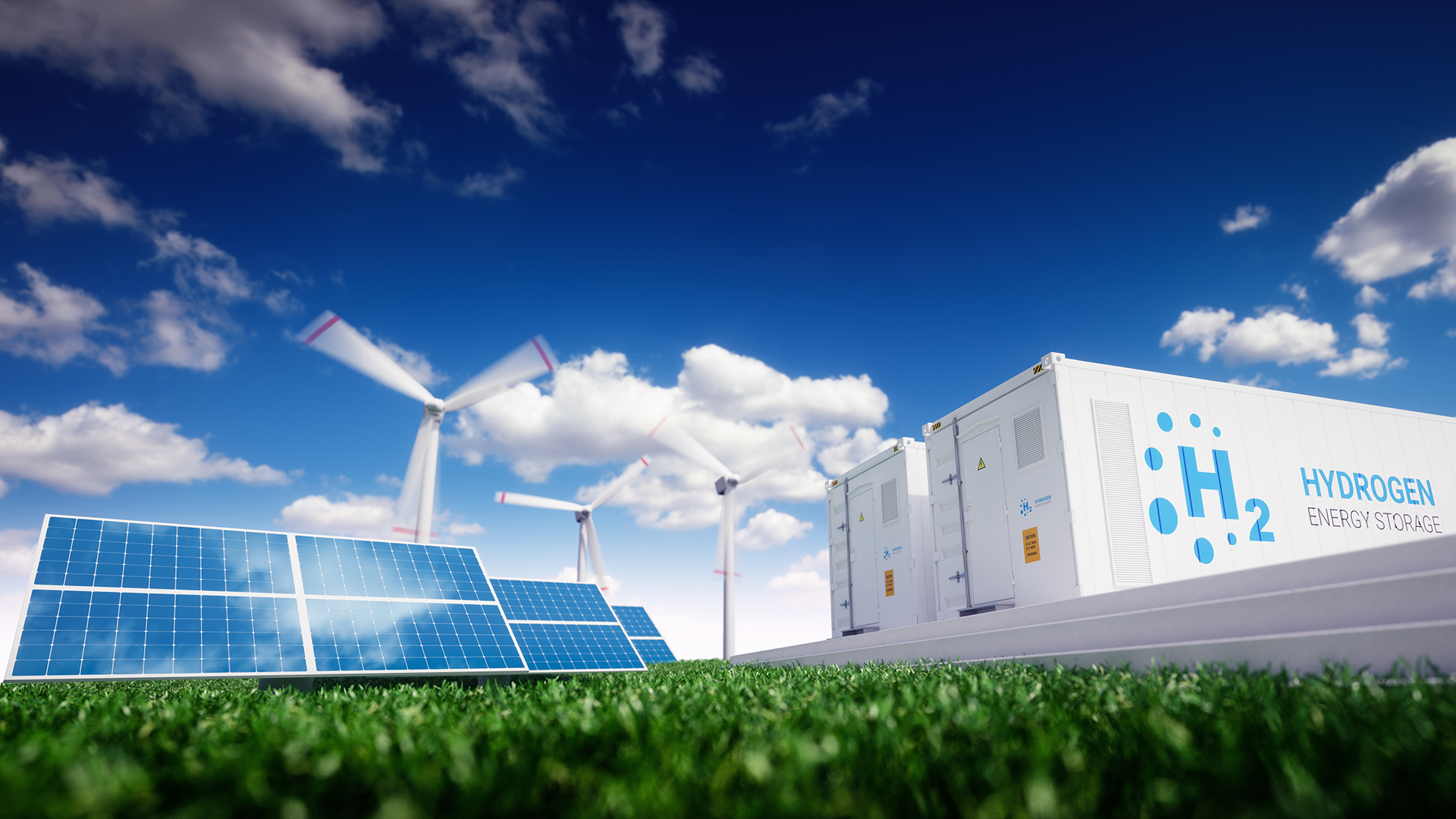 Energy renewables solar panels windfarm