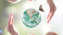 Environment-ESG-earth-circular-hands-climate-change