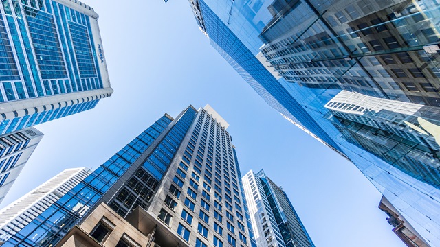 Financial-institution-building-generic-blue-office-skyscraper-Australia