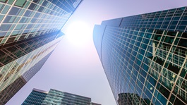 futuristic-skyscrapers-with-glass-facades