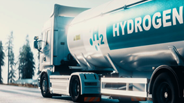 Hydrogen transportation lorry