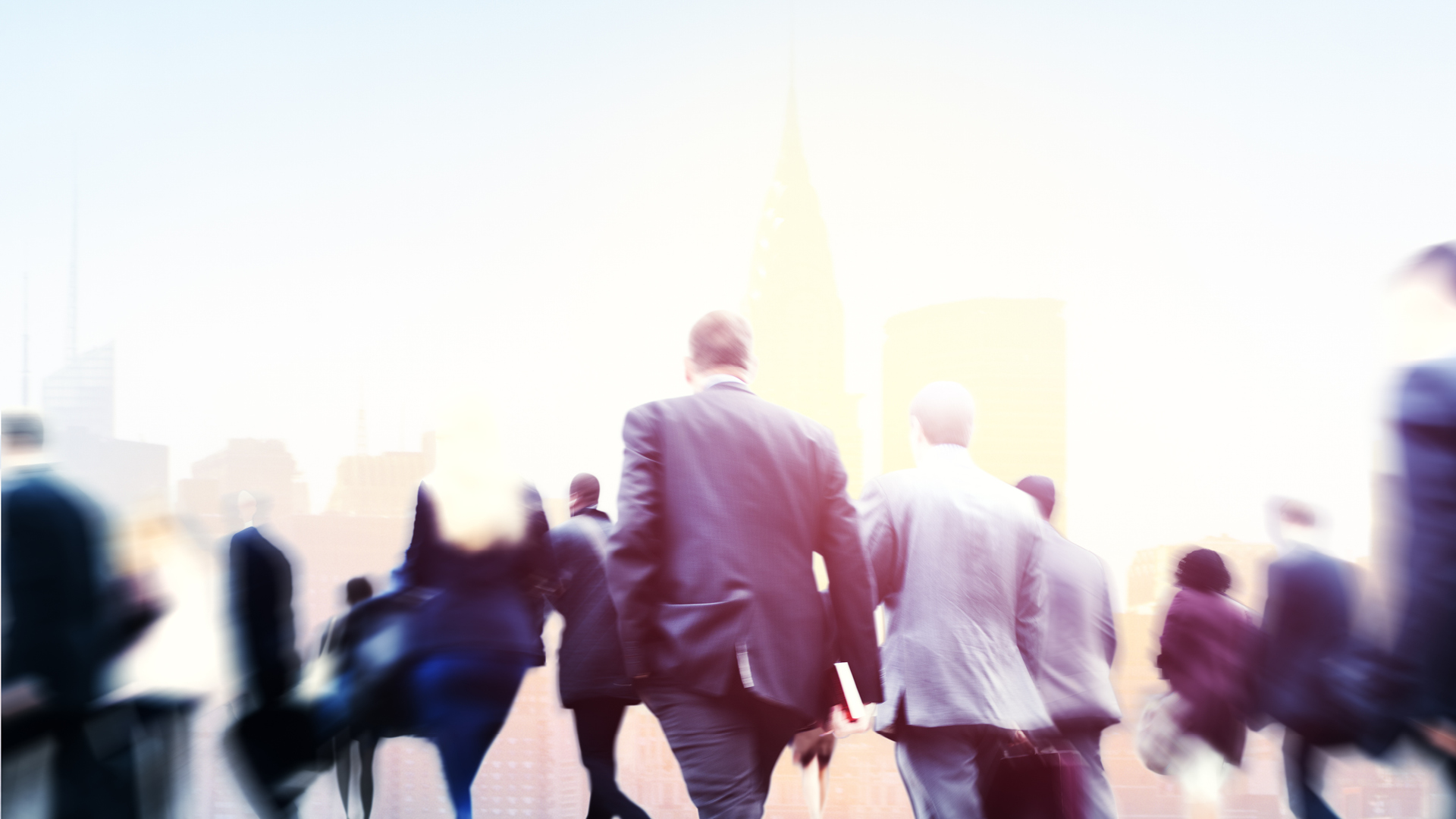 People walking in a street