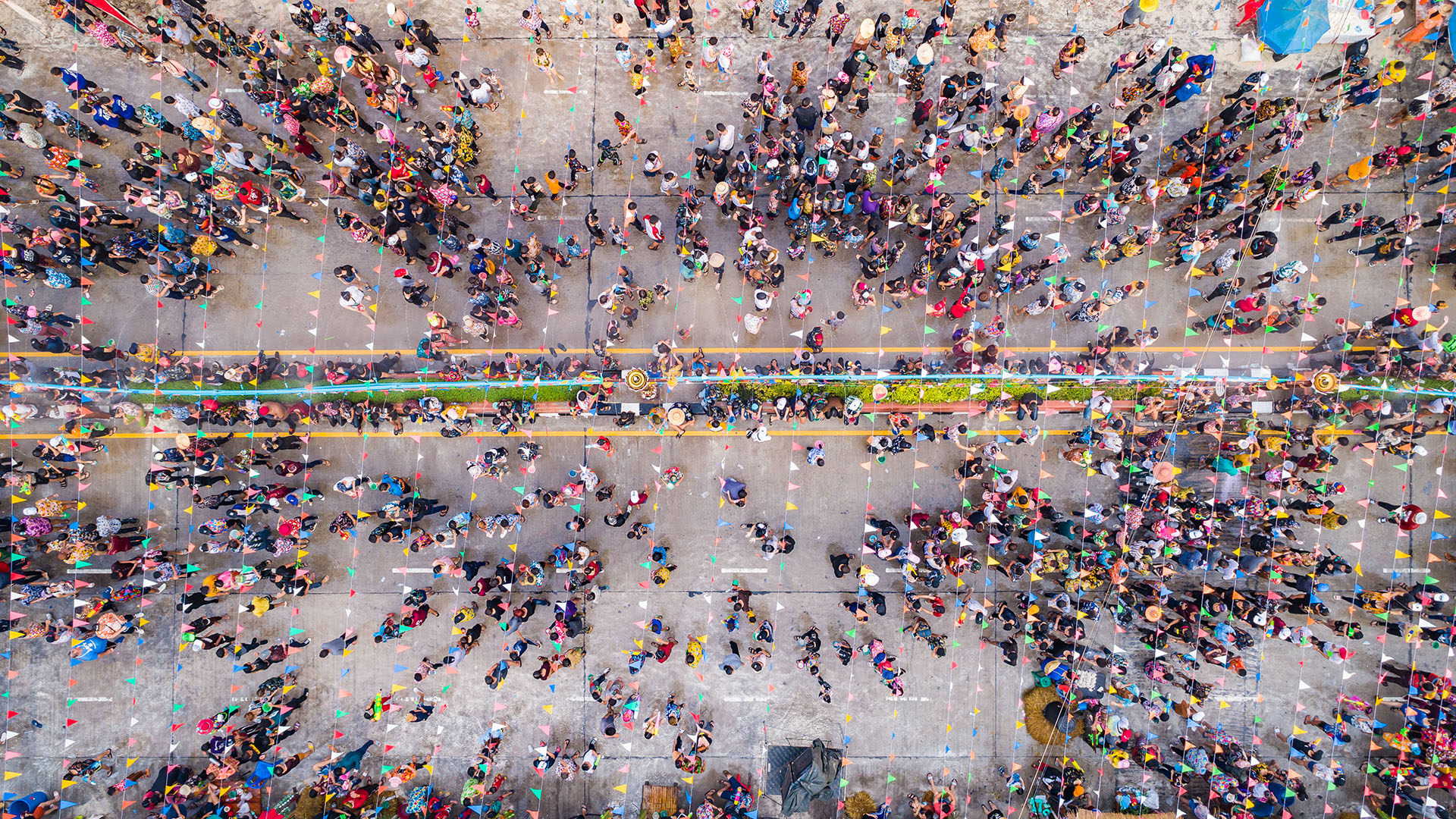 people walking