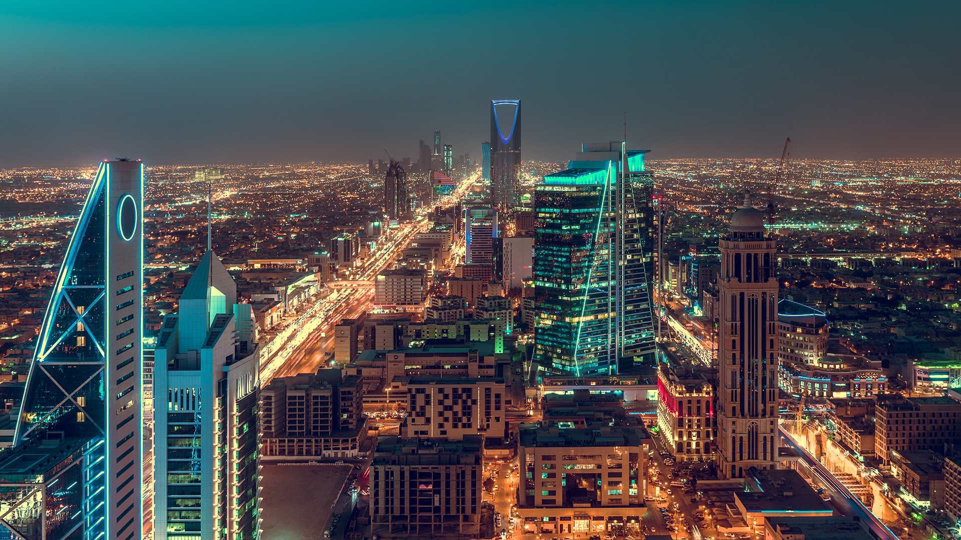 Saudi Arabia skyline