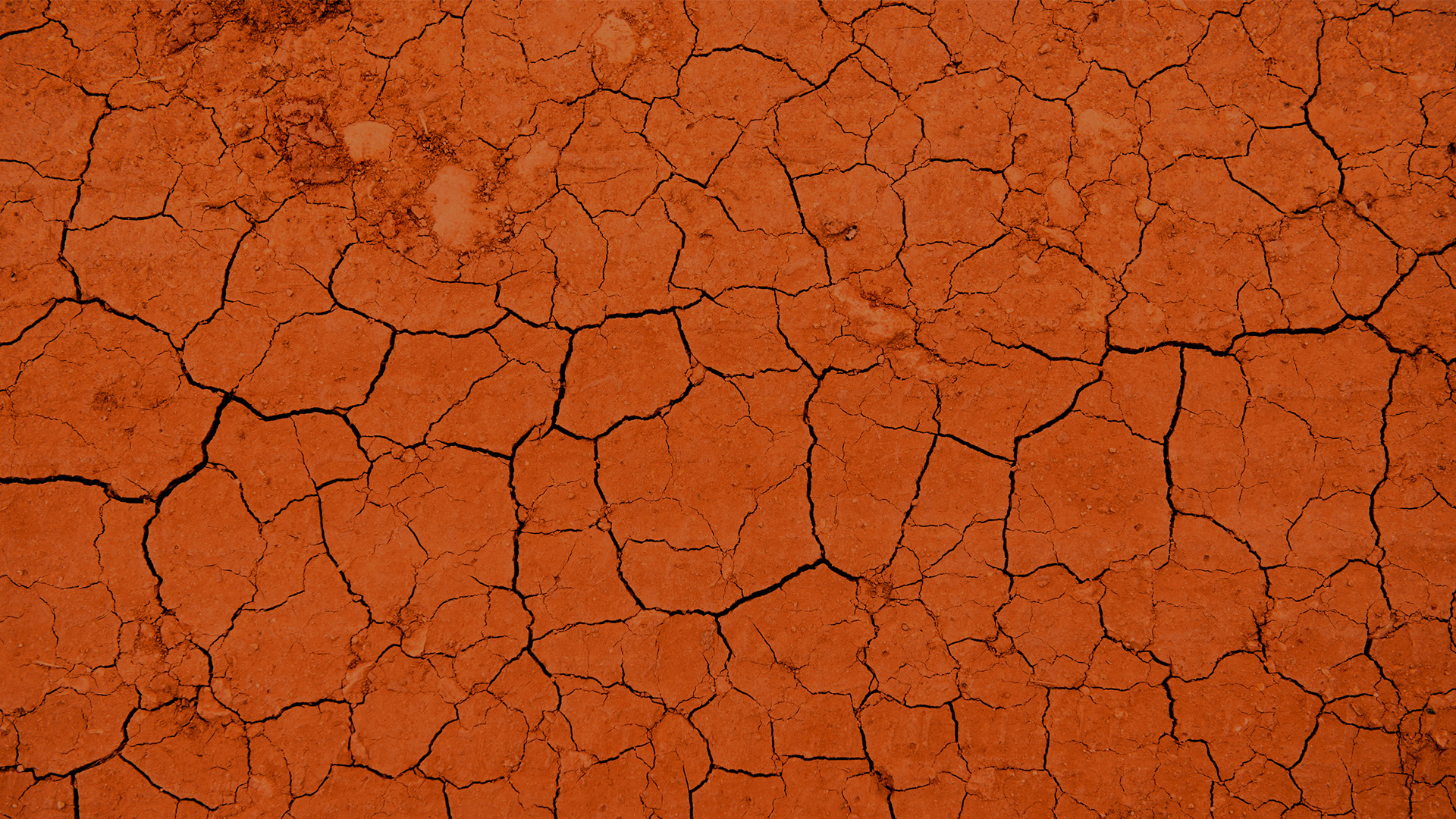 image of red scorched earth