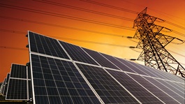 solar-panels-sunset