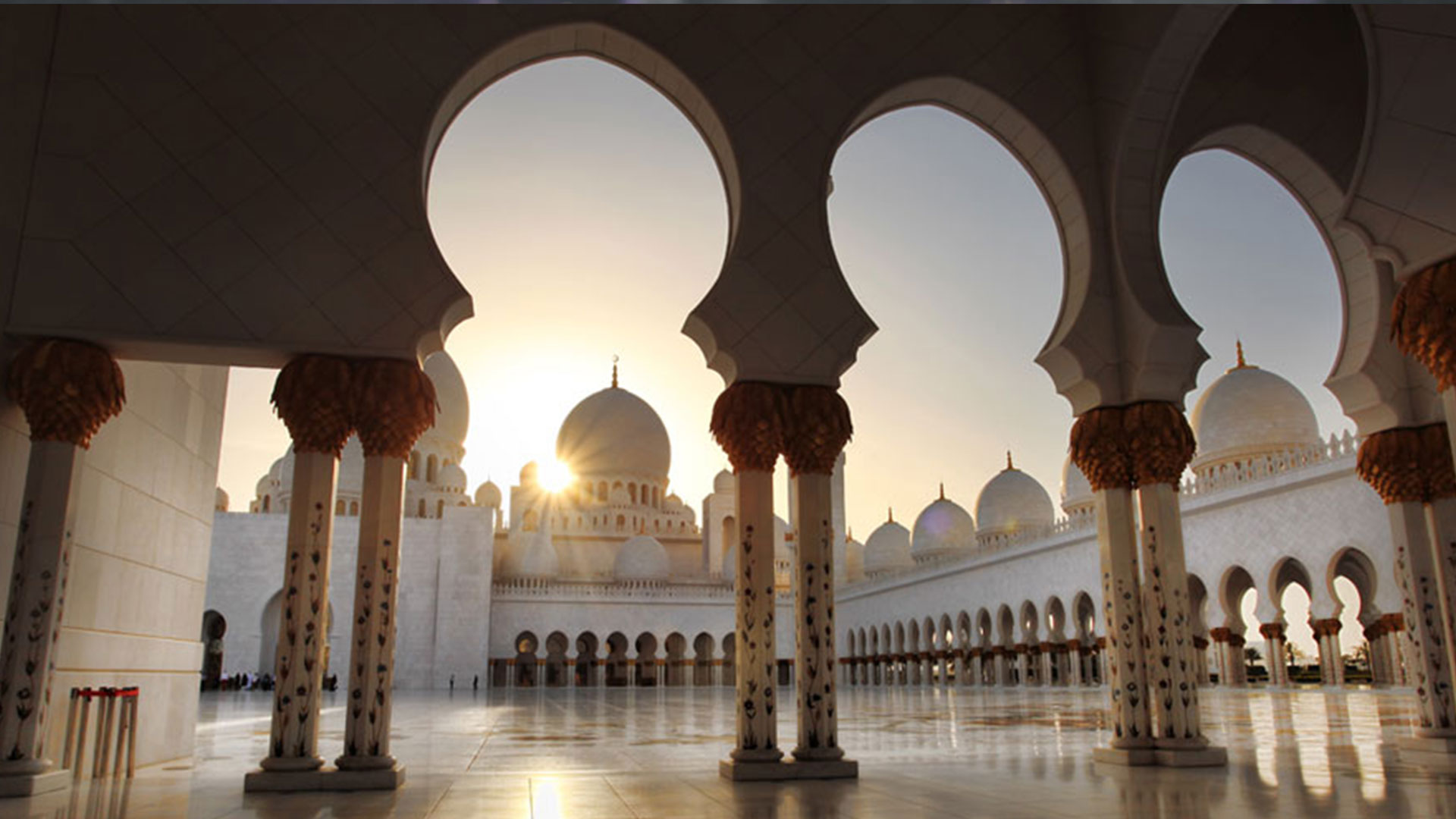 Sunset viewed from a Mosque
