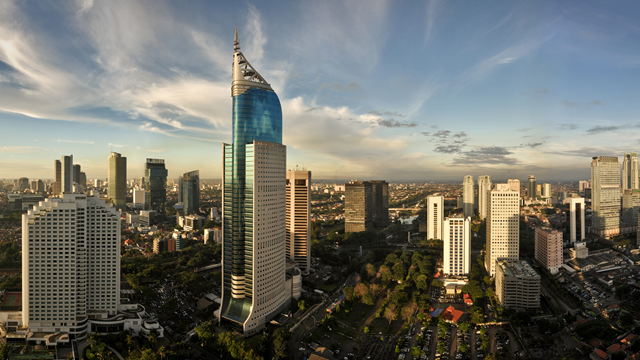 Sunset skyline
