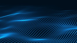 Technology-innovation-wave-dots-blue