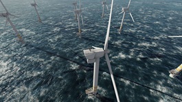 Two-offshore-workers-on-the-top-of-the-windmill-wind-farm