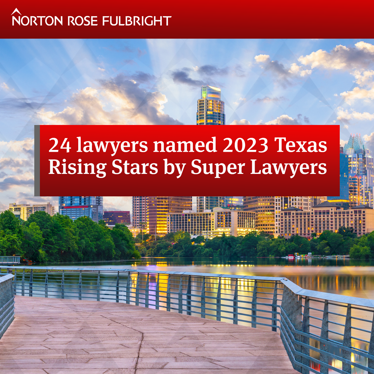 24 lawyers named 2023 Texas Rising Stars by Super Lawyers United