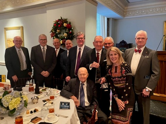 Charles Hall honored with Lifetime Achievement Award by The Center for American and International Law