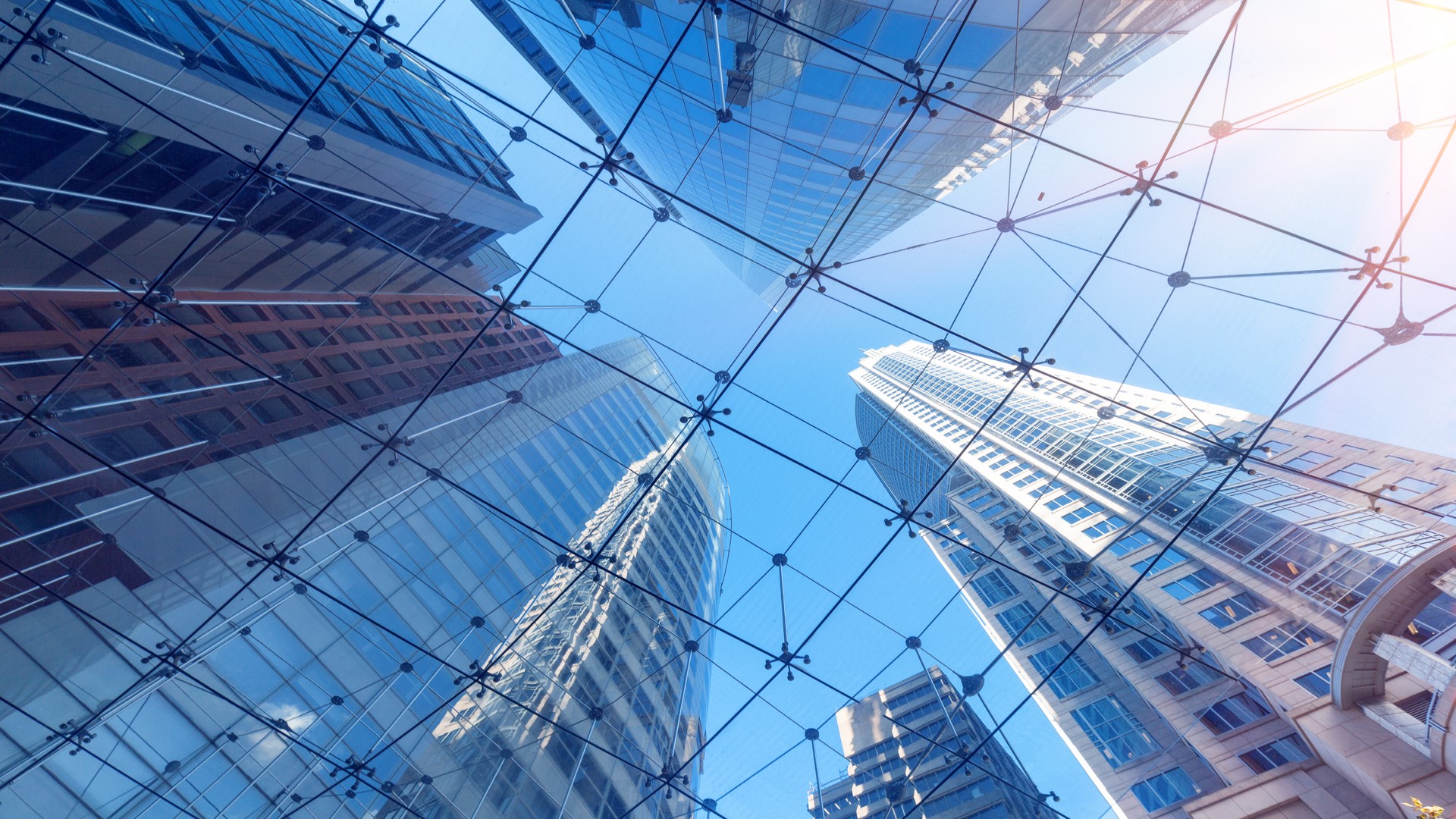 Skyscraper from below