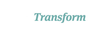 White mint Transform Logo