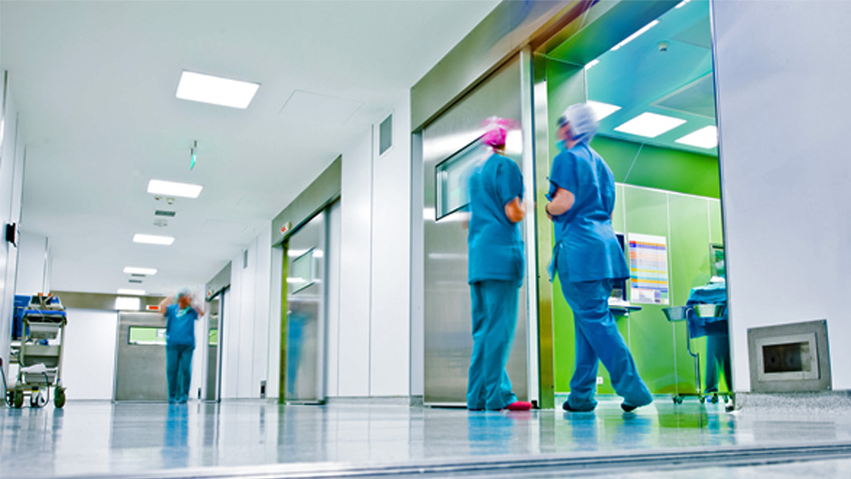 Hospital hallway