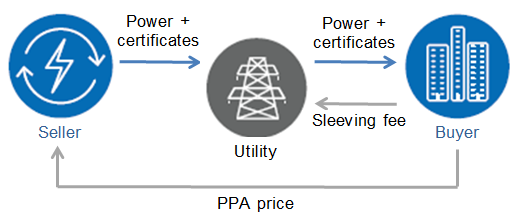 Sleeved or physical PPAs