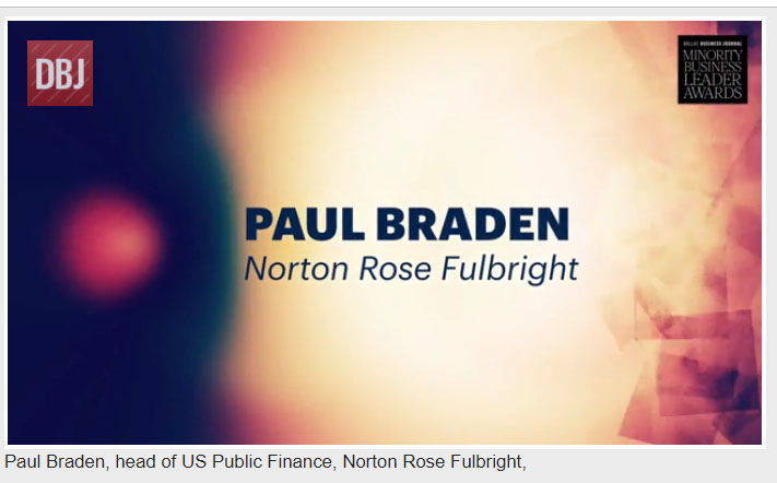 Paul Braden, head of US Public Finance, Norton Rose Fulbright (Video)