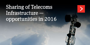  Sharing of telecoms infrastructure 