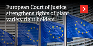  European Court of Justice strengthens rights of plane variety right holders 